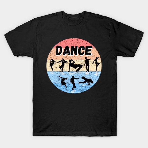 dance street cool gift idea T-Shirt by teecrafts